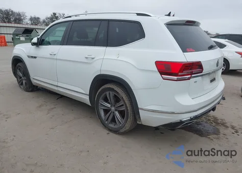 2019 Volkswagen Atlas 3.6L V6 Se W/Technology R-Line из США, поврежденный, VIN 1V2YR2CA4KC561519